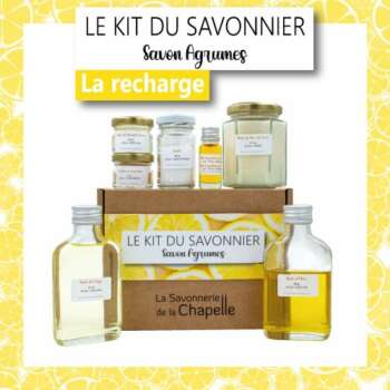La recharge - Le Kit du Savonnier (Savon agrumes)
