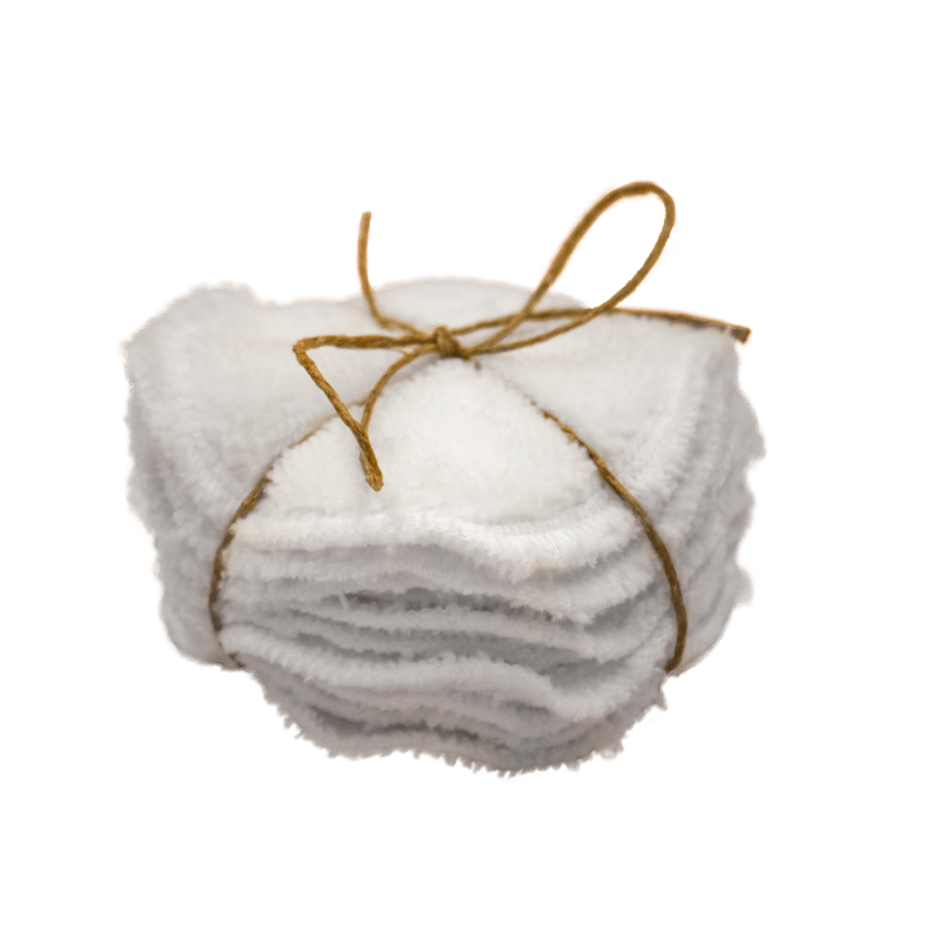 Lot De 6 Lingettes Bébé En Bambou Bio Ultra Douces – Débarbouillettes Visage Et Corps 25x25 Cm