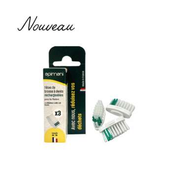 Têtes de brosse à dents rechargeables